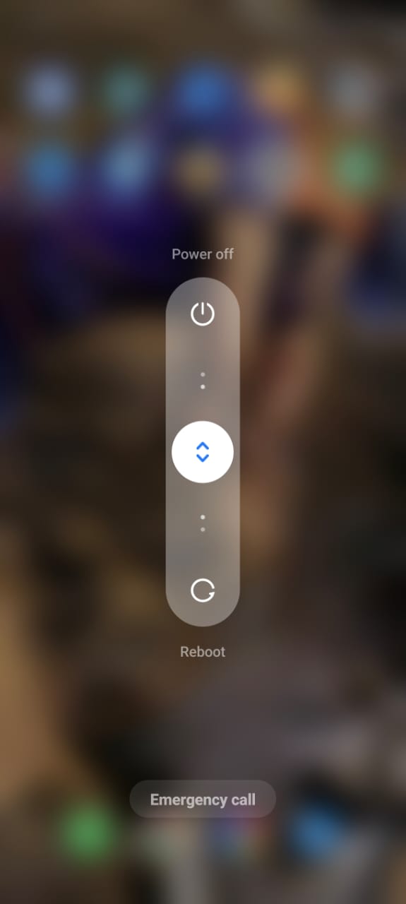 Testing vibration screenshot